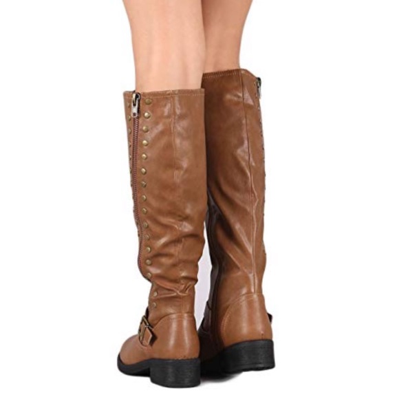 Eureka Studded Knee High Boot - Picture 3 of 3